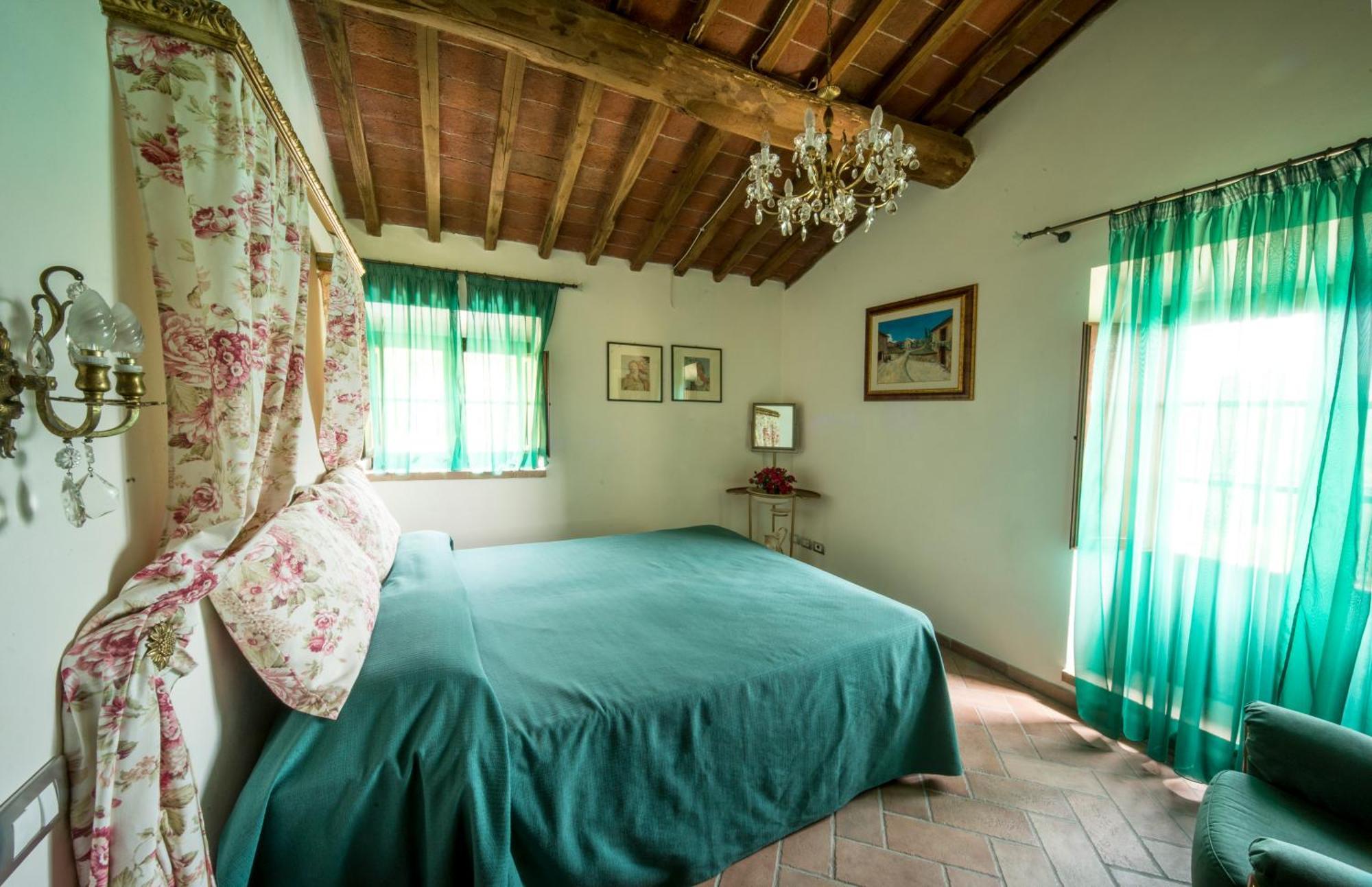 Agriturismo Il Caggio Sovicille Rom bilde