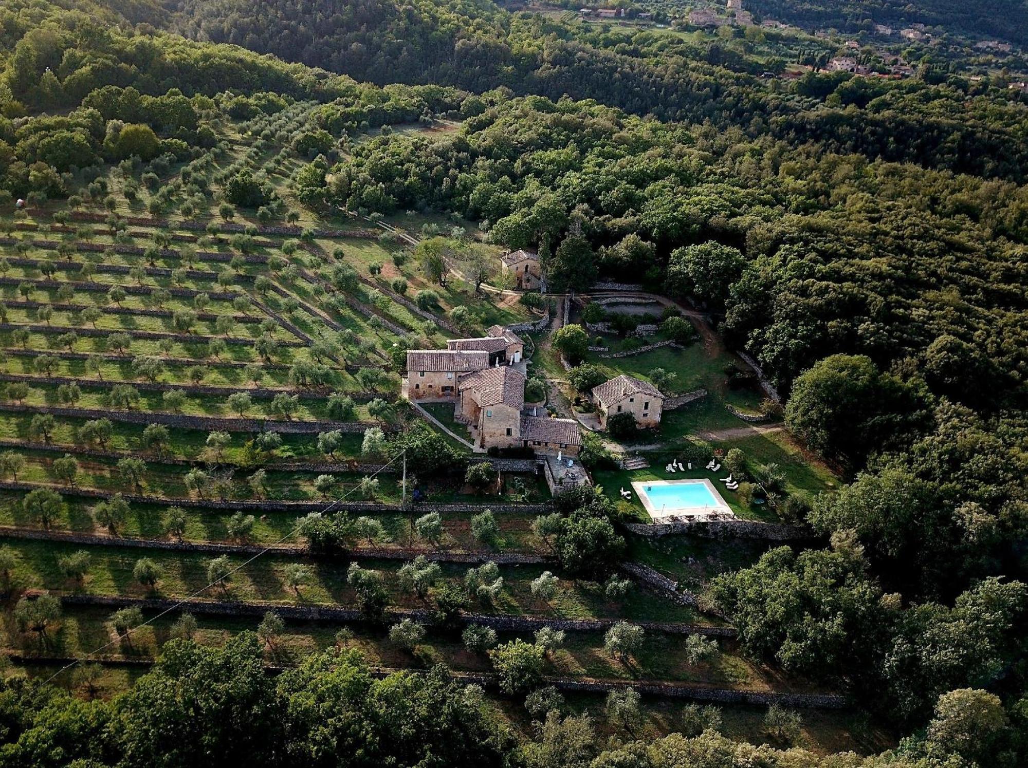 Agriturismo Il Caggio Sovicille Eksteriør bilde