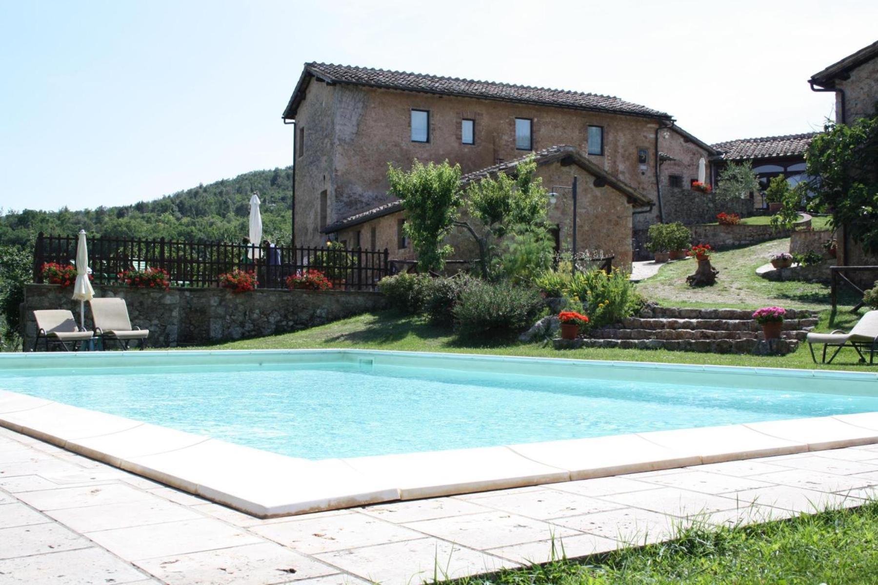 Agriturismo Il Caggio Sovicille Eksteriør bilde