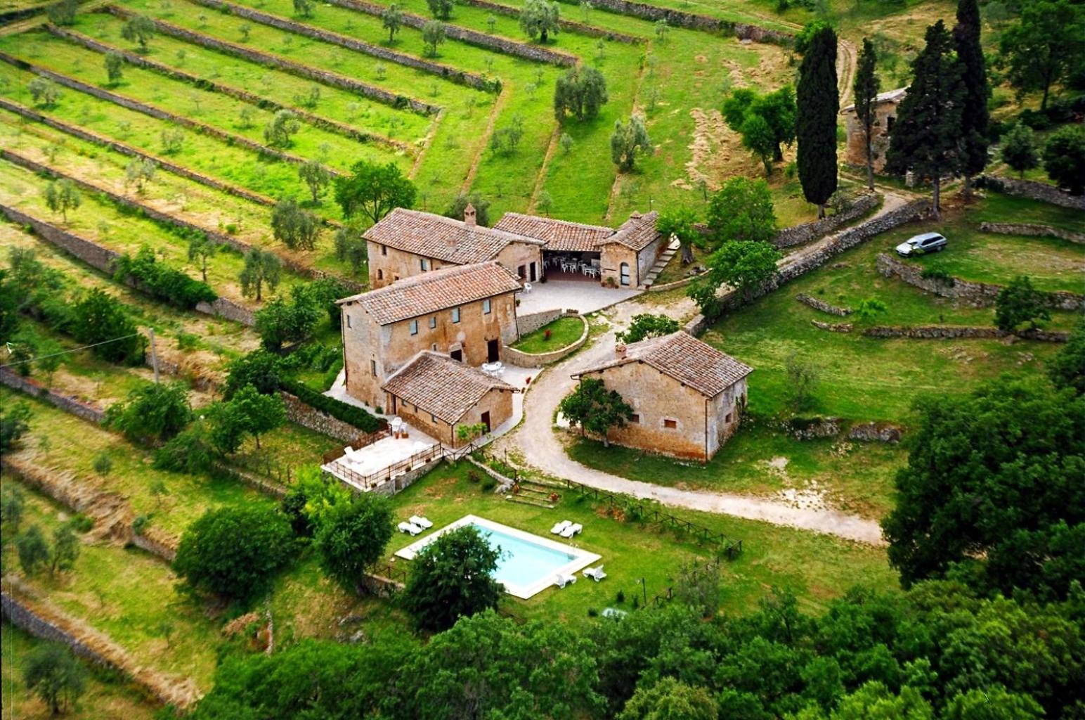 Agriturismo Il Caggio Sovicille Eksteriør bilde